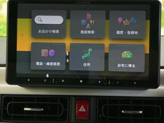 ムーヴキャンバス ストライプスG 保証書/純正 9インチ ナビ/スマートアシスト(トヨタ・ダイハツ)/両側電動スライドドア/シートヒーター 前席/パノラマモニター/車線逸脱防止支援システム/パーキングアシスト バックガイド ドラレコ(9枚目)