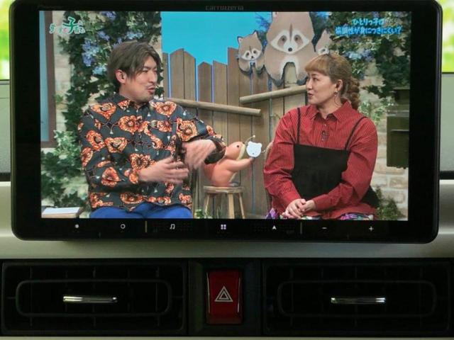 ムーヴキャンバス ストライプスG 保証書/純正 9インチ ナビ/スマートアシスト(トヨタ・ダイハツ)/両側電動スライドドア/シートヒーター 前席/パノラマモニター/車線逸脱防止支援システム/パーキングアシスト バックガイド ドラレコ(12枚目)