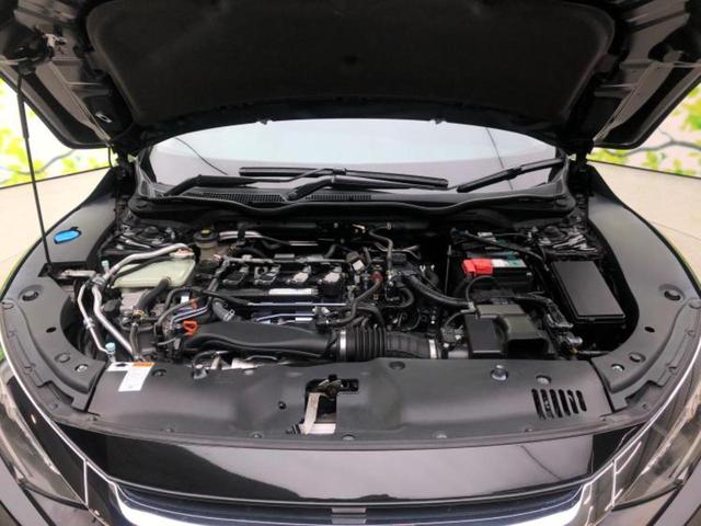 シビック ヒョウジュン　保証書／純正　ＳＤナビ／ホンダセンシング／シートヒーター／車線逸脱防止支援システム／シート　ハーフレザー／ドライブレコーダー　前後／ヘッドランプ　ＬＥＤ／ＥＴＣ／ＥＢＤ付ＡＢＳ／横滑り防止装置　記録簿（37枚目）