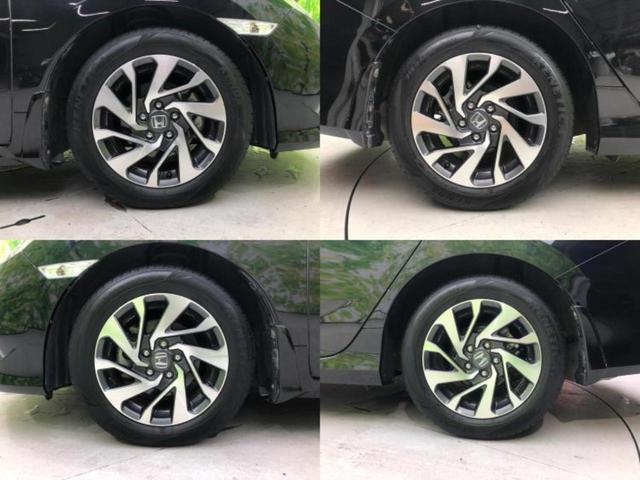 シビック ヒョウジュン 保証書/純正 SDナビ/ホンダセンシング/シートヒーター/車線逸脱防止支援システム/シート ハーフレザー/ドライブレコーダー 前後/ヘッドランプ LED/ETC/EBD付ABS/横滑り防止装置 記録簿(40枚目)
