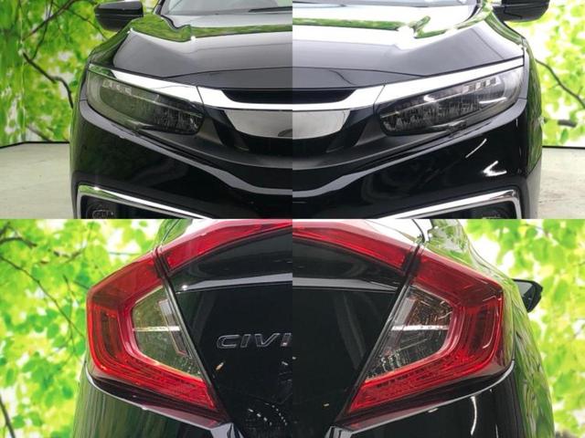 シビック ヒョウジュン 保証書/純正 SDナビ/ホンダセンシング/シートヒーター/車線逸脱防止支援システム/シート ハーフレザー/ドライブレコーダー 前後/ヘッドランプ LED/ETC/EBD付ABS/横滑り防止装置 記録簿(41枚目)