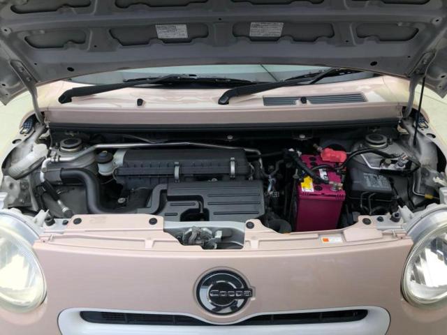 ミラココア ココアＸ　新品タイヤ／社外　ＳＤナビ／Ｂｌｕｅｔｏｏｔｈ接続／ＥＴＣ／ＥＢＤ付ＡＢＳ／ワンセグＴＶ／ＤＶＤ／エアバッグ　運転席／エアバッグ　助手席／パワーウインドウ／キーレスエントリー／オートエアコン（34枚目）