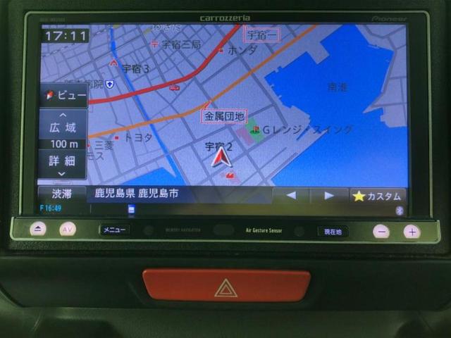 N-BOX G・ターボLパッケージ 新品タイヤ/社外 SDナビ/両側電動スライドドア/ヘッドランプ LED/Bluetooth接続/ETC/EBD付ABS/横滑り防止装置/アイドリングストップ/クルーズコントロール/フルセグTV(10枚目)