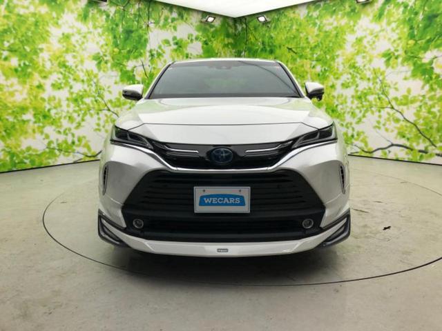 ハリアーハイブリッド Ｚレザーパッケージ　新品タイヤ／純正エアロ／ＪＢＬ／保証書／ディスプレイオーディオ＋ナビ１１インチ／デジタルインナーミラー／トヨタセーフティセンス／シートヒーター　前席／車線逸脱防止支援システム／シート　合皮　フルエアロ（32枚目）