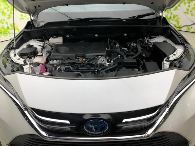 ハリアーハイブリッド Ｚレザーパッケージ　新品タイヤ／純正エアロ／ＪＢＬ／保証書／ディスプレイオーディオ＋ナビ１１インチ／デジタルインナーミラー／トヨタセーフティセンス／シートヒーター　前席／車線逸脱防止支援システム／シート　合皮　フルエアロ（37枚目）