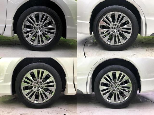 ハリアーハイブリッド Ｚレザーパッケージ　新品タイヤ／純正エアロ／ＪＢＬ／保証書／ディスプレイオーディオ＋ナビ１１インチ／デジタルインナーミラー／トヨタセーフティセンス／シートヒーター　前席／車線逸脱防止支援システム／シート　合皮　フルエアロ（40枚目）