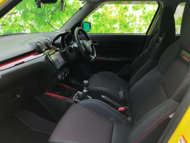 スイフトスポーツ スポーツ　新品タイヤ／エアロ／保証書／純正　９インチ　ＳＤナビ／セーフティサポート（スズキ）／シートヒーター　運転席／車線逸脱防止支援システム／ドライブレコーダー　前後／ヘッドランプ　ＬＥＤ　フルエアロ　ＥＴＣ（6枚目）