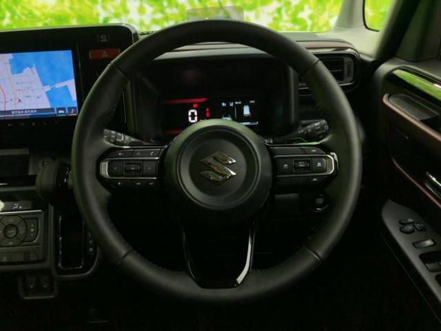 スペーシアカスタム ハイブリッドXSターボ 保証書/純正 9インチ SDナビ/デュアルカメラブレーキサポート(スズキ)/両側電動スライドドア/シートヒーター 前席/車線逸脱防止支援システム/シート ハーフレザー/ヘッドランプ LED ETC(15枚目)