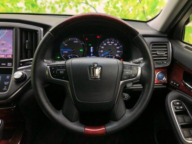 クラウンマジェスタ マジェスタＦバージョン　新品タイヤ／サンルーフ／保証書／純正　ＨＤＤナビ／トヨタセーフティセンス／シートヒーター　前席／シート　合皮／パーキングアシスト　バックガイド／ドライブレコーダー　社外　衝突被害軽減システム　ドラレコ（15枚目）