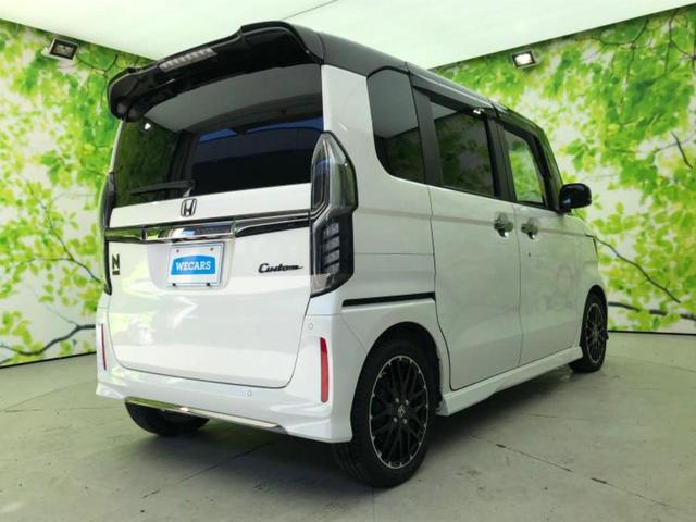 Ｎ－ＢＯＸカスタム Ｌ・ターボ　保証書／社外　１１インチ　ＳＤナビ／ホンダセンシング／両側電動スライドドア／シートヒーター　前席／車線逸脱防止支援システム／シート　フルレザー／ドライブレコーダー　前後／ヘッドランプ　ＬＥＤ　革シート（3枚目）