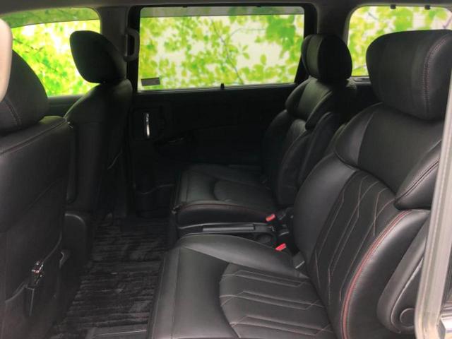 エルグランド ハイウェイスタープレミアム 新品タイヤ/保証書/純正 10インチ SDナビ/フリップダウンモニター 純正 11.5インチ/インテリジェントルームミラー/両側電動スライドドア/シートヒーター/シート フルレザー 革シート ETC(7枚目)