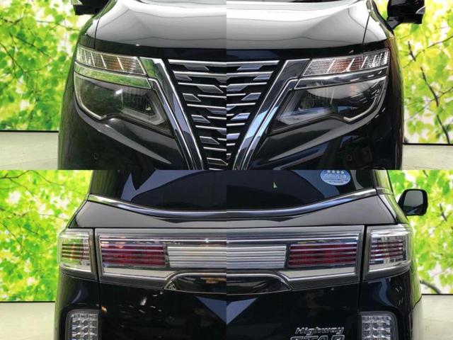 エルグランド ハイウェイスタープレミアム 新品タイヤ/保証書/純正 10インチ SDナビ/フリップダウンモニター 純正 11.5インチ/インテリジェントルームミラー/両側電動スライドドア/シートヒーター/シート フルレザー 革シート ETC(42枚目)