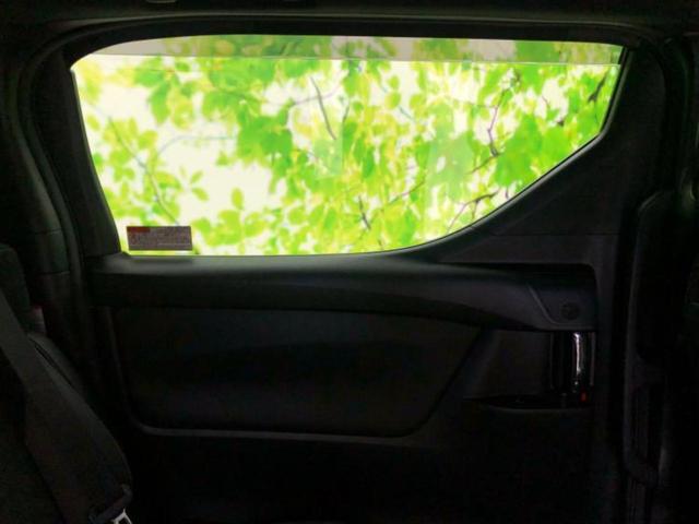 アルファード Ｓタイプゴールド　新品タイヤ／ディスプレイオーディオ＋ナビ９インチ／フリップダウンモニター　純正　１２．１インチ／トヨタセーフティセンス／両側電動スライドドア／車線逸脱防止支援システム／シート　ハーフレザー　ＤＶＤ再生（21枚目）