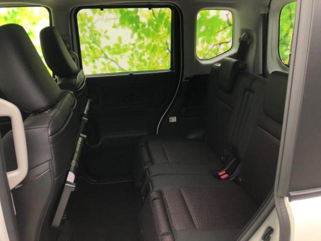 スペーシアカスタム ハイブリッドＸＳターボ　新品タイヤ／保証書／社外　９インチ　ＳＤナビ／デュアルカメラブレーキサポート（スズキ）／両側電動スライドドア／シートヒーター／車線逸脱防止支援システム／シート　ハーフレザー　バックカメラ　ワンオーナー（7枚目）