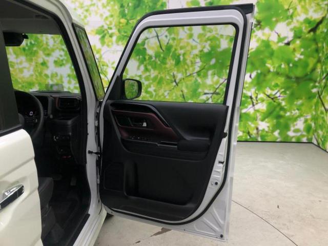 スペーシアカスタム ハイブリッドＸＳターボ　新品タイヤ／保証書／社外　９インチ　ＳＤナビ／デュアルカメラブレーキサポート（スズキ）／両側電動スライドドア／シートヒーター／車線逸脱防止支援システム／シート　ハーフレザー　バックカメラ　ワンオーナー（20枚目）