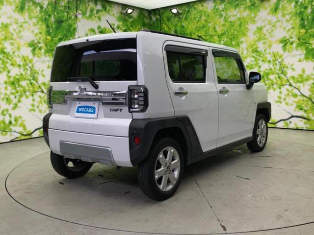 タフト Ｇクロムベンチャー　新品タイヤ／ガラスルーフ／保証書／ディスプレイオーディオ＋ナビ９インチ／スマートアシスト（トヨタ・ダイハツ）／シートヒーター／車線逸脱防止支援システム／ドライブレコーダー　純正　衝突被害軽減システム（3枚目）