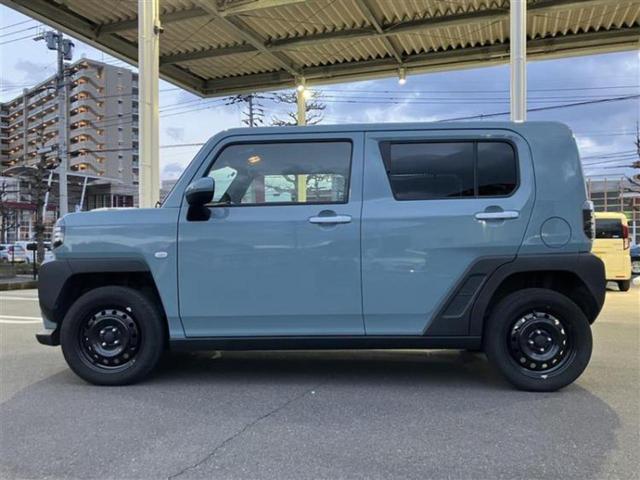 タフト Ｘ　新品タイヤ／ガラスルーフ／保証書／スマートアシスト（トヨタ・ダイハツ）／車線逸脱防止支援システム／ヘッドランプ　ＬＥＤ／アイドリングストップ／禁煙車／パワーウインドウ／エンジンスタートボタン（2枚目）