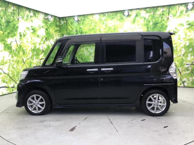 タント カスタムXトップエディションSA 新品タイヤ/純正 8インチ SDナビ/フリップダウンモニター/スマートアシスト(トヨタ・ダイハツ)/両側電動スライドドア/シート ハーフレザー/Bluetooth接続/ETC/EBD付ABS(2枚目)