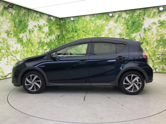 アクア クロスオーバー　純正　ＳＤナビ／トヨタセーフティセンス／シートヒーター　前席／車線逸脱防止支援システム／シート　ハーフレザー／ドライブレコーダー　純正／ヘッドランプ　ＬＥＤ／Ｂｌｕｅｔｏｏｔｈ接続／ＥＴＣ　ドラレコ（2枚目）