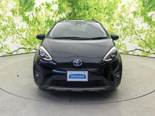 アクア クロスオーバー　純正　ＳＤナビ／トヨタセーフティセンス／シートヒーター　前席／車線逸脱防止支援システム／シート　ハーフレザー／ドライブレコーダー　純正／ヘッドランプ　ＬＥＤ／Ｂｌｕｅｔｏｏｔｈ接続／ＥＴＣ　ドラレコ（33枚目）