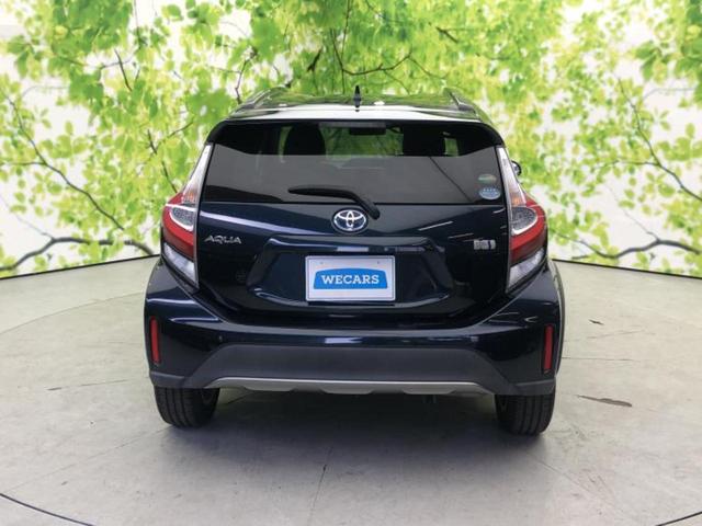 アクア クロスオーバー　純正　ＳＤナビ／トヨタセーフティセンス／シートヒーター　前席／車線逸脱防止支援システム／シート　ハーフレザー／ドライブレコーダー　純正／ヘッドランプ　ＬＥＤ／Ｂｌｕｅｔｏｏｔｈ接続／ＥＴＣ　ドラレコ（34枚目）