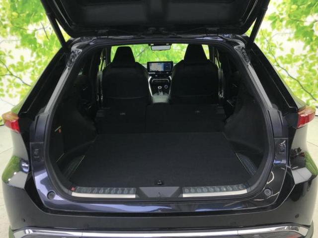 ハリアーハイブリッド Ｚ　ＪＢＬ／純正　ＳＤナビ／デジタルインナーミラー／トヨタセーフティセンス／パノラミックビューモニター／車線逸脱防止支援システム／シート　合皮／電動バックドア／ヘッドランプ　ＬＥＤ　衝突被害軽減システム（19枚目）