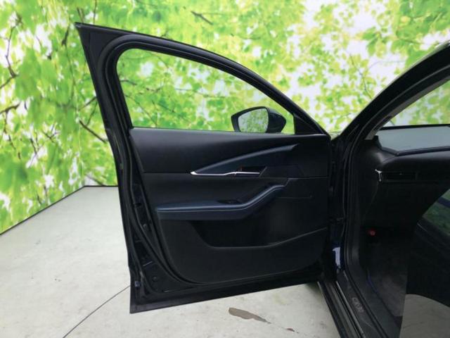 ＣＸ－３０ ２０Ｓプロアクティブツーリングセレクション　純正　ＳＤナビ／アイアクティブセンス（マツダ）／シートヒーター　前席／３６０°ビューモニター／車線逸脱防止支援システム／電動バックドア／ヘッドランプ　ＬＥＤ／Ｂｌｕｅｔｏｏｔｈ接続／ＥＴＣ　ＤＶＤ再生（22枚目）