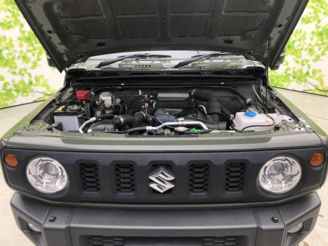 ジムニー ４ＷＤ　ＸＣ　新品タイヤ／純正　８インチ　ＳＤナビ／セーフティサポート（スズキ）／シートヒーター　前席／車線逸脱防止支援システム／ヘッドランプ　ＬＥＤ／ＥＴＣ／ＡＢＳ／横滑り防止装置／クルーズコントロール　４ＷＤ（33枚目）