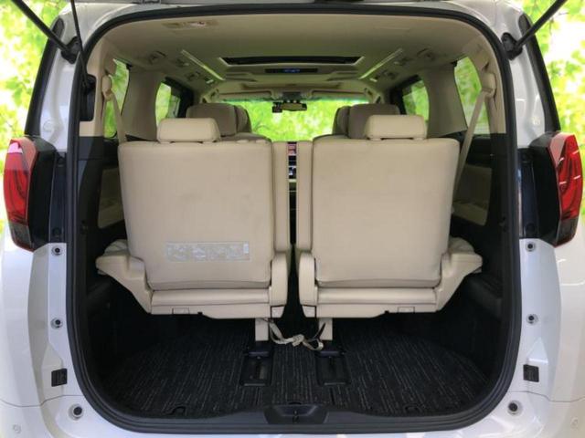 アルファードハイブリッド ４ＷＤハイブリッドＧ　Ｆパッケージ　サンルーフ／ＪＢＬ／保証書／純正　ＳＤナビ／トヨタセーフティセンス／両側電動スライドドア／シートヒーター　前席／車線逸脱防止支援システム／シート　フルレザー／電動バックドア／ドライブレコーダー　前後（20枚目）