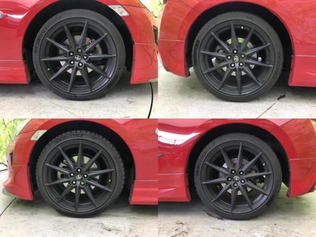 ８６ ＧＴリミテッド　新品タイヤ／純正エアロ／保証書／純正　ＳＤナビ／シートヒーター　前席／シート　ハーフレザー／ドライブレコーダー　前後／ヘッドランプ　ＨＩＤ／ＥＴＣ／ＥＢＤ付ＡＢＳ／横滑り防止装置　フルエアロ　ドラレコ（33枚目）