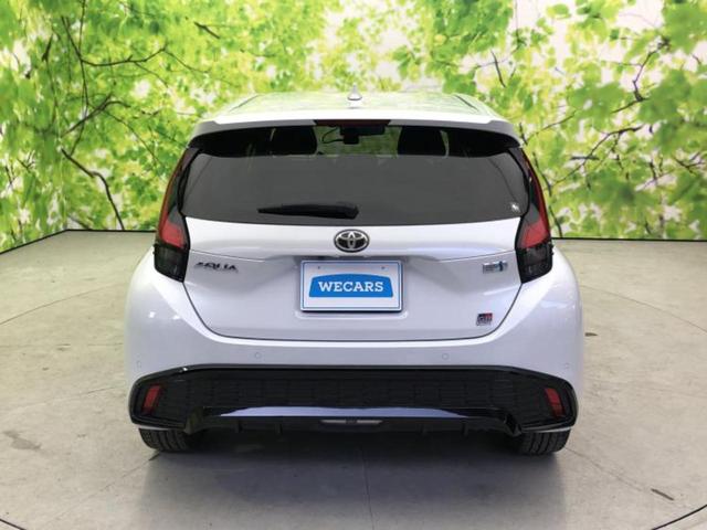 アクア ＧＲスポーツ　保証書／ディスプレイオーディオ＋ナビ１０インチ／トヨタセーフティセンス／シートヒーター　前席／全方位モニター／車線逸脱防止支援システム／シート　ハーフレザー／ドライブレコーダー　前後　全周囲カメラ（38枚目）