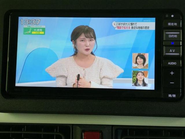 ムーヴキャンバス ストライプスＧターボ　新品タイヤ／保証書／純正　ＳＤナビ／スマートアシスト（トヨタ・ダイハツ）／両側電動スライドドア／シートヒーター／パノラマモニター／車線逸脱防止支援システム／ドライブレコーダー　純正　全周囲カメラ（12枚目）