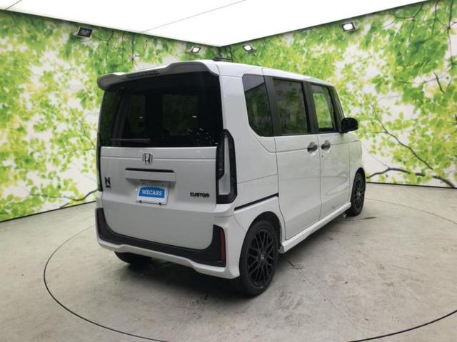 Ｎ－ＢＯＸカスタム ターボブラックスタイル　保証書／純正　８インチ　ナビ／ホンダセンシング／両側電動スライドドア／シートヒーター　前席／車線逸脱防止支援システム／登録済未使用車／ヘッドランプ　ＬＥＤ／Ｂｌｕｅｔｏｏｔｈ接続／ＥＢＤ付ＡＢＳ（3枚目）