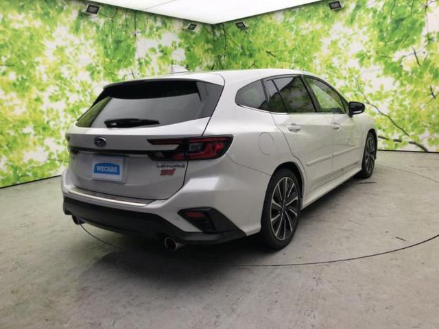 レヴォーグ 4WD STIスポーツEX 新品タイヤ/純正 SDナビ/デジタルインナーミラー/アイサイトX(スバル新型)/シートヒーター 全席/車線逸脱防止支援システム/シート 合皮/電動バックドア/ヘッドランプ LED 衝突被害軽減システム(3枚目)