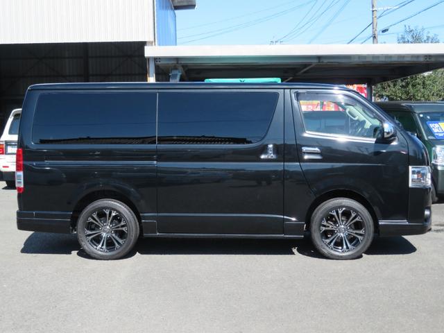 ハイエースバン スーパーGL ダークプライム GRバージョン2エアロ SDナビ フルセグテレビ Bluetooth バックカメラ ドラレコ ビルトインETC 禁煙車(4枚目)