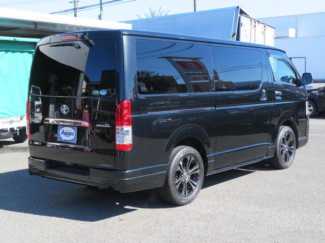 ハイエースバン スーパーGL ダークプライム GRバージョン2エアロ SDナビ フルセグテレビ Bluetooth バックカメラ ドラレコ ビルトインETC 禁煙車(7枚目)