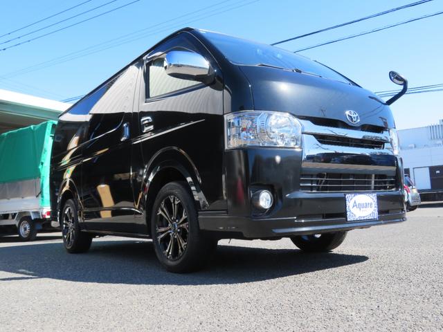 ハイエースバン スーパーGL ダークプライム GRバージョン2エアロ SDナビ フルセグテレビ Bluetooth バックカメラ ドラレコ ビルトインETC 禁煙車(35枚目)