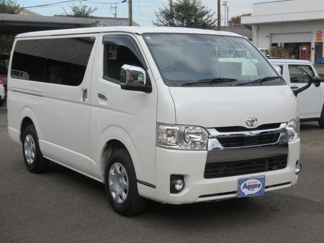 ハイエースバン ロングスーパーGL ワンオーナー 両側パワースライドドア 純正ナビ フルセグテレビ Bluetooth ETC 全方位カメラ(3枚目)