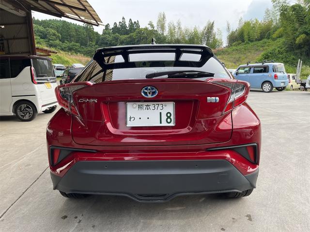 Ｃ－ＨＲ Ｇ　ハイブリッド　踏み間違い防止　ソナー　シートＨ　アイドルストップ　クルコン　衝突安全ボディ　ＬＥＤヘットライト　横滑防止装置　エアバッグ　スマートキープッシュスタート　イモビライザー　キーレス　ＡＢＳ（3枚目）
