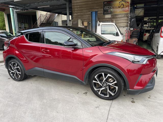 Ｃ－ＨＲ Ｇ　ハイブリッド　踏み間違い防止　ソナー　シートＨ　アイドルストップ　クルコン　衝突安全ボディ　ＬＥＤヘットライト　横滑防止装置　エアバッグ　スマートキープッシュスタート　イモビライザー　キーレス　ＡＢＳ（4枚目）