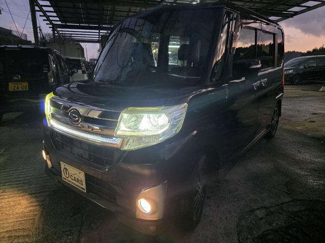 タント カスタムRS ETC 両側電動スライドドア ナビ TV LEDヘッドランプ スマートキー アイドリングストップ ベンチシート ターボ CVT 盗難防止システム ABS アルミホイール 衝突安全ボディ エアコン(4枚目)