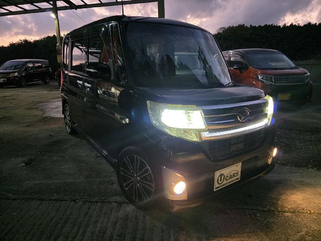 タント カスタムRS ETC 両側電動スライドドア ナビ TV LEDヘッドランプ スマートキー アイドリングストップ ベンチシート ターボ CVT 盗難防止システム ABS アルミホイール 衝突安全ボディ エアコン(6枚目)