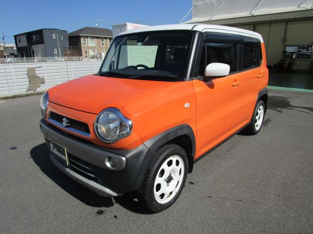 ハスラー Ｇ　衝突安全ブレーキ　ディスプレイオーディオ　Ｂｌｕｅｔｏｏｔｈ　プッシュスタート　スマートキー　アイドリングストップ　タイヤ４本新品交換済（3枚目）