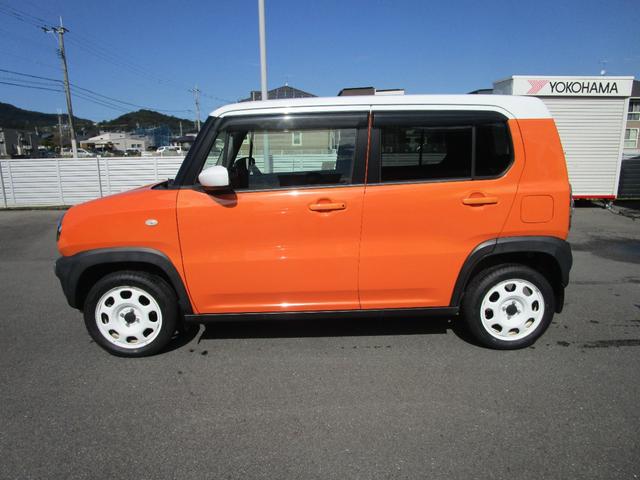 ハスラー Ｇ　衝突安全ブレーキ　ディスプレイオーディオ　Ｂｌｕｅｔｏｏｔｈ　プッシュスタート　スマートキー　アイドリングストップ　タイヤ４本新品交換済（4枚目）