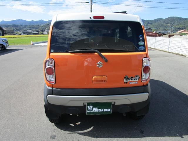 ハスラー Ｇ　衝突安全ブレーキ　ディスプレイオーディオ　Ｂｌｕｅｔｏｏｔｈ　プッシュスタート　スマートキー　アイドリングストップ　タイヤ４本新品交換済（6枚目）