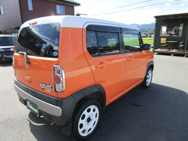 ハスラー Ｇ　衝突安全ブレーキ　ディスプレイオーディオ　Ｂｌｕｅｔｏｏｔｈ　プッシュスタート　スマートキー　アイドリングストップ　タイヤ４本新品交換済（7枚目）