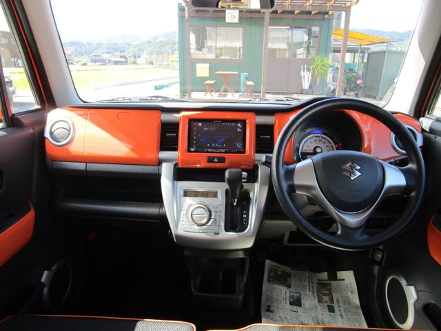 ハスラー Ｇ　衝突安全ブレーキ　ディスプレイオーディオ　Ｂｌｕｅｔｏｏｔｈ　プッシュスタート　スマートキー　アイドリングストップ　タイヤ４本新品交換済（12枚目）