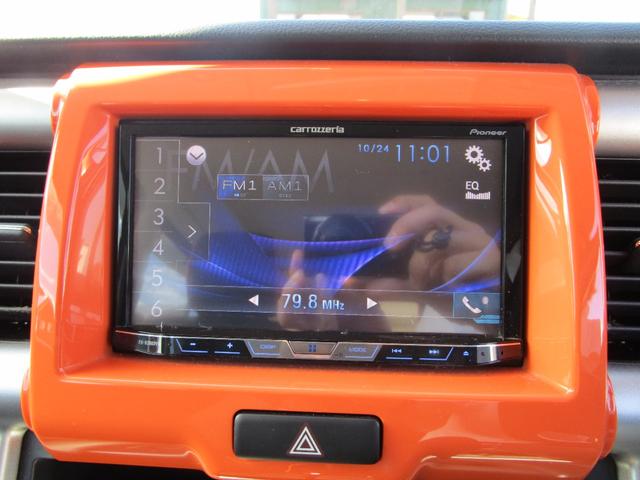 ハスラー Ｇ　衝突安全ブレーキ　ディスプレイオーディオ　Ｂｌｕｅｔｏｏｔｈ　プッシュスタート　スマートキー　アイドリングストップ　タイヤ４本新品交換済（13枚目）