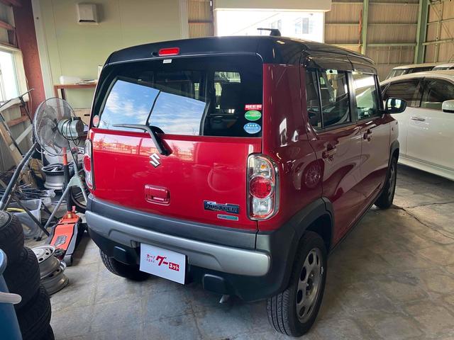 ハスラー Ｇ　ＥＴＣ　ナビ　衝突被害軽減システム　スマートキー　アイドリングストップ　電動格納ミラー　シートヒーター　ベンチシート　ＣＶＴ　盗難防止システム　ＡＢＳ　ＥＳＣ　ＣＤ　ＤＶＤ再生　Ｂｌｕｅｔｏｏｔｈ（16枚目）