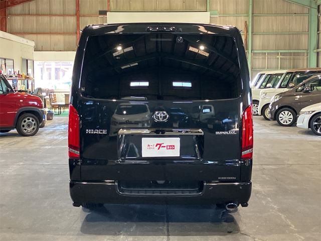 ハイエースバン スーパーＧＬ　ダークプライムＩＩ　スーパーＧＬ　全周囲カメラ　ナビ　ＴＶ　クリアランスソナー　レーンアシスト　衝突被害軽減システム　両側電動スライドドア　オートマチックハイビーム　オートライト　スマートキー　電動格納ミラー（5枚目）